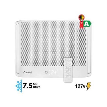 Imagem de Ar-Condicionado de Janela Consul 7.500 BTUs Frio Eletrônico com Design Moderno - 127v