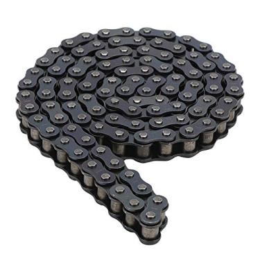 Imagem de Corrente de scooter elétrica, corrente de eletrotriciclo de acabamento fino, para eletrotriciclo de scooter elétrica(Corrente tipo 428)