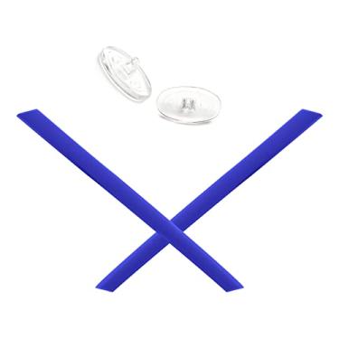 Imagem de Mryok Kits de substituição para fones de ouvido Oakley Ejector OO4142 – Opt, Azul, One Size