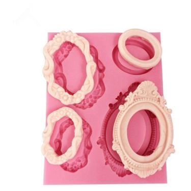 Imagem de Molde De Silicone Molduras