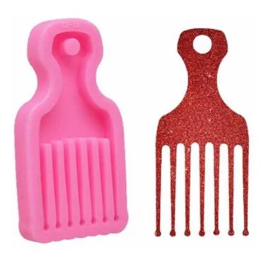 Imagem de Molde De Silicone Pente, Pingente, Chaveiro, Resina, Confeitaria, Biscuit Molds Planet