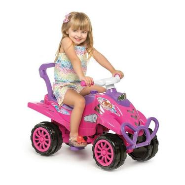 Imagem de Carrinho de Passeio ou Pedal Cross Turbo - Pink - Calesita