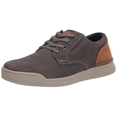 Imagem de Nunn Bush Sapato Oxford masculino Tour 2.0 bico liso com tecnologia Kore Comfort, Cinza, 39