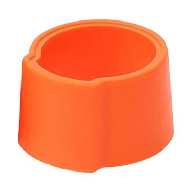 Imagem de Vaveren Clipe de Fixação de Saxofone de Silicone Fácil de Usar Alto Tenor Soprano para Iniciantes Saxofone Accs, Laranja