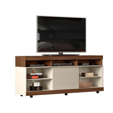 Imagem de Rack Para Tv Até 60`` Lev 160 Caiena / Creme