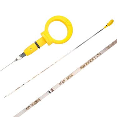Imagem de Dipstick indicador de nível de óleo de motor compatível com Chrysler 300 Dodge Charger Magnum 2005 2006 2007 2008 com roda traseira de 5,7 L HEMI DRIVE RWD 4792872AC