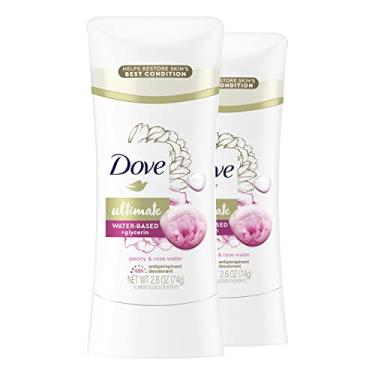 Imagem de Dove Desodorante antitranspirante Ultimate Stick Peony and Rose Water 73 g, 2 unidades