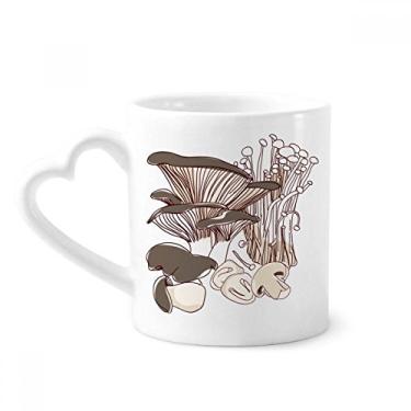 Imagem de Yummy Home Pratos Swamm Ilustração Caneca Café Cerâmica Copos Copo de Coração de Vidro