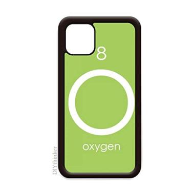 Imagem de Elementos de Química Tabela de Período Elemento Calcogens Oxigênio O para iPhone 12 Pro Max Capa para Apple Mini Mobile Case Shell
