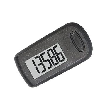 Imagem de Rastreador de Passos - Pedômetro de monitor de alvo diário de caminhada com grande display digital | Contador de passos simples fác de carregar para homens, mulheres, crianças e idosos Baodan