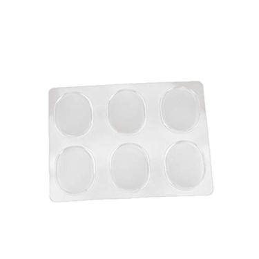 Imagem de 18 Pcs Almofadas Transparentes Protetor De Calcanhar Tapete De Chão Ensacado