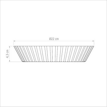 Formas E Assadeiras R 16 A R 80 Forma Para Bolo Redonda Aluminio