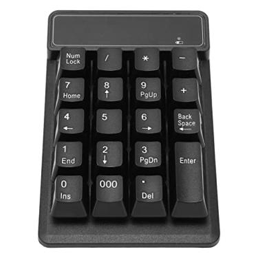 Imagem de Teclado Numérico Sem Fio, Teclado Numérico USB 2.4G, Mini Teclado Numérico de Baixo Ruído de 19 Teclas para PC Portátil, para Bancos Financeiros de Contabilidade