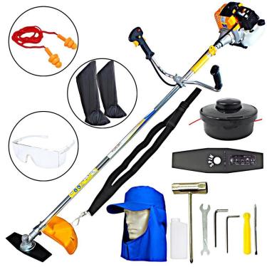 Imagem de Roçadeira Profissional Lateral Vulcan VR430S 43CC 1,7HP Resistente e Econômica Ideal Pa...