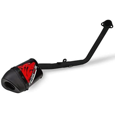 Imagem de Escapamento Coyote Modelo TRS Underside - Fazer 150 até 2015 / YBR 150 Factor 2014 em diante - Preto/Black