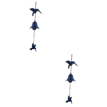 Imagem de Abaodam 2 Pçs Pingente Escultura Sinos Internos Mamães Pátio Sino Decoração Original Carrilhão Arte Ao Ar Livre Com Ornamento De Gramado Presentes Vintage Ao Ar Livre Musical Árvore De