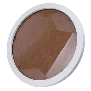 Imagem de ifundom Moldura Redonda Para Fotos Moldura De Joias Montada Parede Para Pendurar Fotos Porta-Retratos Porta-Retratos De Parede Decoração Doméstica De Mesa Para Decorações De Cerimônia