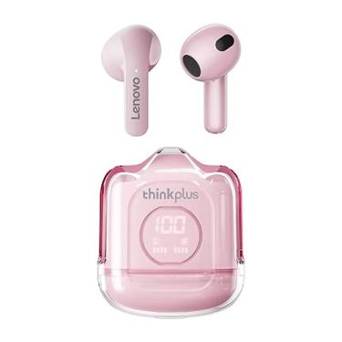 Imagem de Fone de Ouvido in Ear Esportivo Sem Fio Bluetooth com Caso de Carregamento TWS Estéreo Fones de Ouvido Som Estéreo XT65 -rosa