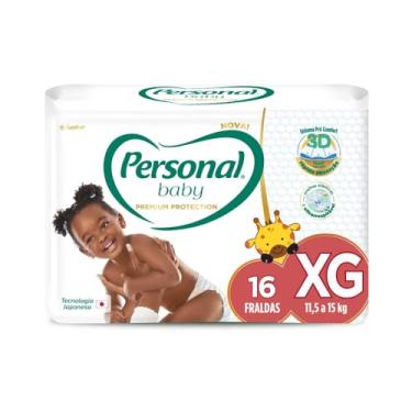Imagem de Personal Fralda Baby Premium Protection Extra Grande, 16 unidades