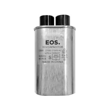 Imagem de Capacitor Simples Oval Eos 0,90uf X 2100v Terminal Largo 6,3mm para Microondas