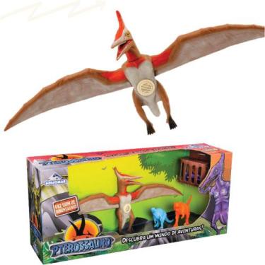 Dinossauro De Brinquedos T Rex Dino Planet 50 Cm Sem Som- Miketa