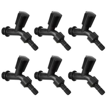 Imagem de Torneira Plástica Simples Para Jardim e Tanque 1/2" | Utilimix | Kit 06 Un