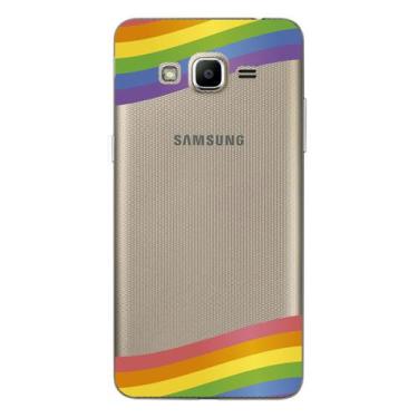 Imagem de Capa Case Capinha Samsung Galaxy  J2 Prime Arco Iris Faixas - Showcase