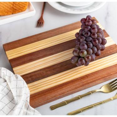 Imagem de Tábua De Frios Entradas E Corte De Madeira 35x24Cm