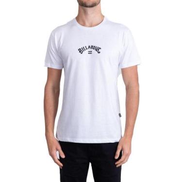 Imagem de Camiseta Billabong Arch Mid Masculina Branco