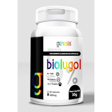 Imagem de BIOLUGOL - Iodo, Iodeto de potássio, Selênio e L-tirosina. Genesis em capsulas. (1)