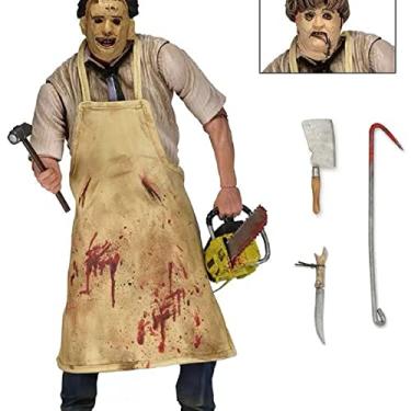 Imagem de Dxuioz Texas Chainsaw Massacre 7" Ultimate Leatherface Action Figure (2)