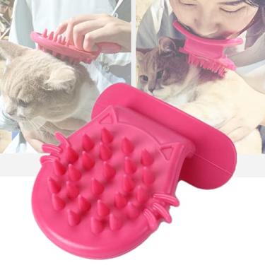 Imagem de Escova de limpeza para gatos, escova macia de massagem para língua, lamber seu gato como uma mamãe para dar conforto, presentes surpresa para animais de estimação