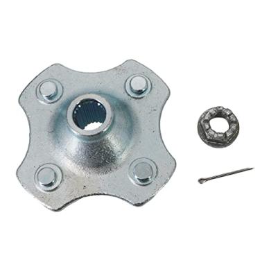 Imagem de Dokili Cubo de roda do eixo traseiro com porca para TRX420 FE TRX420FM Rancher 420 4X4 2007-2013