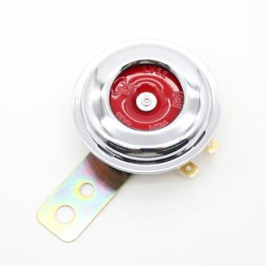 Imagem de LVEE DL70-002 Buzinas elétricas de motocicleta universal à prova d'água alto-falante alto redondo 12V 1,5A 105db buzina pequena para motocicleta