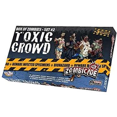 Imagem de CMON Zombicide: Box of Zombies – Set #2: Toxic Crowd - Expand Your Zombie Apocalypse! Cooperative Strategy Game with Tabletop Miniatures, Ages 14+, 1-6 Players, 1 Hour Playtime, Made