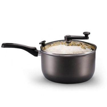 Imagem de Pipoqueira Cristal MTA Antiaderente com Tampa de Vidro 3,6L