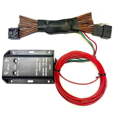 Imagem de Adicione uma interface de adaptador amplificador ao sistema de rádio estéreo automotivo OEM de fábrica para veículos Toyota selecionados - Adicione amplificador de baixo subwoofer - sem amplificador