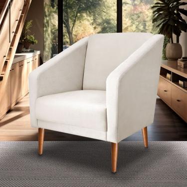 Imagem de Poltrona Sala De Estar Monalisa Decorativo suede