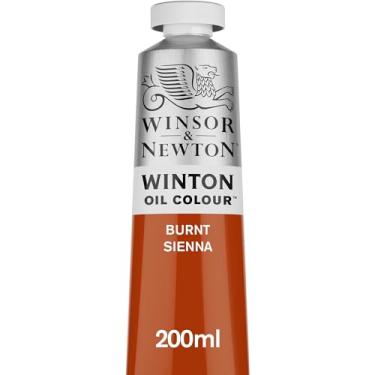 Imagem de Winsor & Newton Winton Tinta a Óleo, Marrom (Burnt Sienna), 200 ml