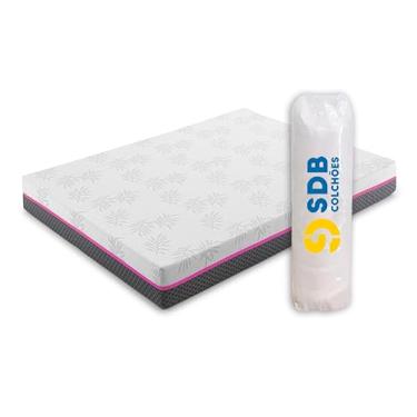 Imagem de Colchão Viúva De Molas Ensacadas 128x188x20cm D33 SDB Colchões (Rosa)