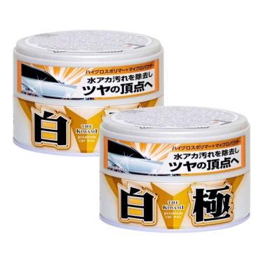 Imagem de Kit 2 Cera Híbrida Extreme Gloss White Cleaner - 200g