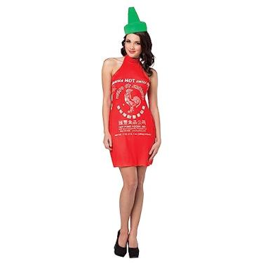 Imagem de Rasta Imposta Vestido Sriracha Feminino, Vermelho, One Size