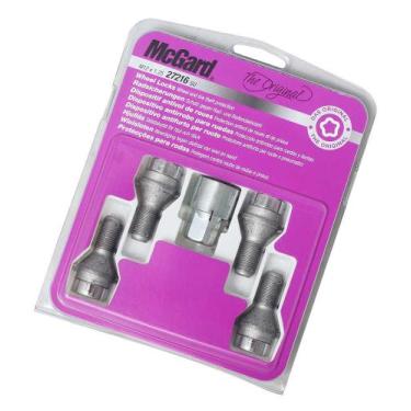 Imagem de Parafuso Antifurto Kit Porca Trava De Rodas Importado Com Chave Segred