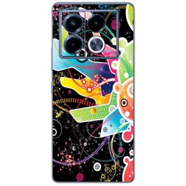 Imagem de Capa Adesivo Skin058 Verso Para Infinix Note 40 5G (X6852) - KawaSkin