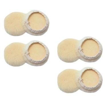 Imagem de Boina Polimento De Lã Carneiro Branca 5 Fibra 32mm-4 Peças - Roma