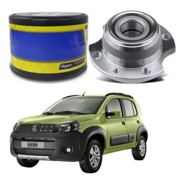 Imagem de Cubo De Roda Traseiro Hipper Uno Way 1.0 1.4 2010 A 2016 - Hipper Frei