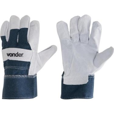 Imagem de Luva mista 7cm palma raspa dorso jeans ca29890 - Vonder