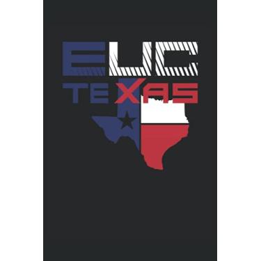 Imagem de EUC Monociclo eléctrico de Texas: Cuaderno de rayas, cuaderno de rayas universitarias, cuaderno de ejercicios de rayas medianas, por ejemplo, para hacer ejercicio, o diario (15x22cm) con 120 páginas.