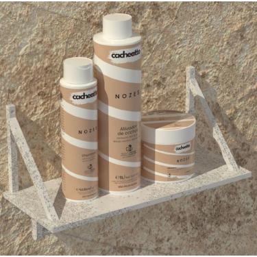 Imagem de Kit Cachos com Shampoo, Máscara e Ativador Nozes d Cacheatto