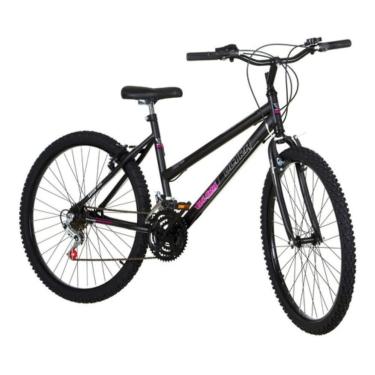 Imagem de Bicicleta de Passeio Ultra Bikes Esporte Aro 26 Reforçada Freio V-Brake – 18 Marchas Preto